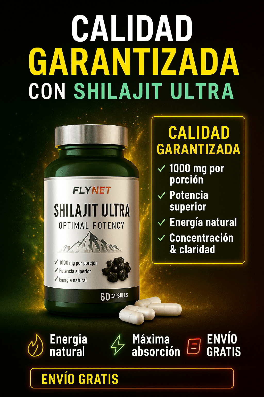SHILAJIT ULTRA 60 CAP