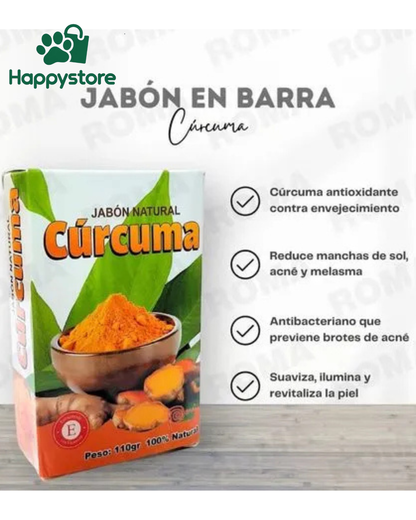 JABÓN NATURAL DE CÚRCUMA