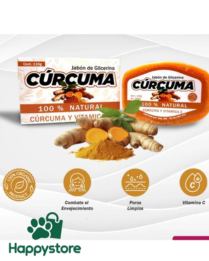 JABÓN NATURAL DE CÚRCUMA